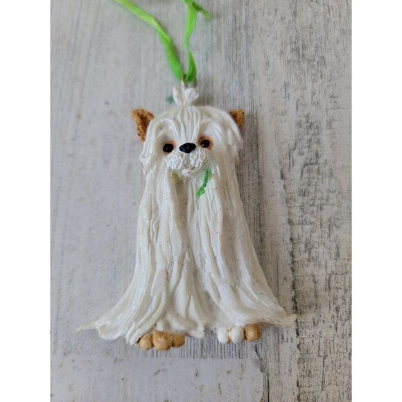 Kurt S Adler Shih Tzu dog AS IS pet ornament Xmas decor - Picture 1 of 6